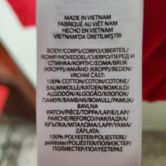 Polo ralph lauren embroidered p patch american flag cookie patch tee - Picture 4 of 5